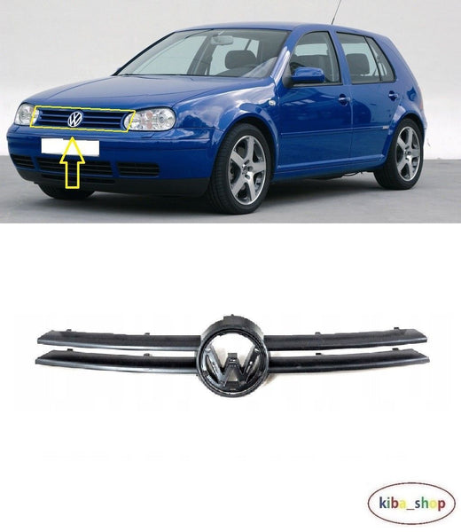 FOR VW GOLF IV MK4 98-04 FRONT BUMPER CENTER RADIATOR GRILL