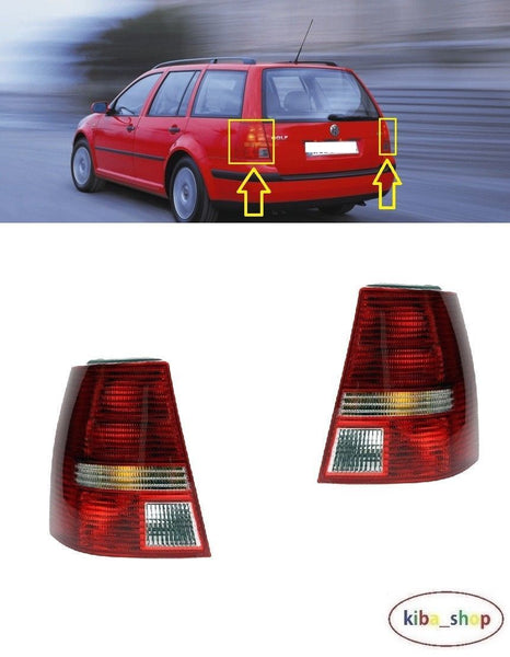 FOR VW GOLF IV ESTATE 98-05 BRAND REAR TAIL LIGHT LAMPS PAIR L+R