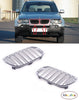 FOR BMW X3 E83 06-08 FRONT BUMPER UPPER RADIATOR GRILLS L+R