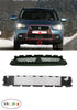 FOR MITSUBISHI ASX 10-12 FRONT BUMPER SET LOWER AND UPPER GRILLS GRILL BLACK