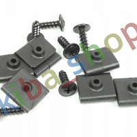 FOR VAUXHALL VECTRA A 88-95 REAR INNER FENDER LINER FIXING CLIPS SET