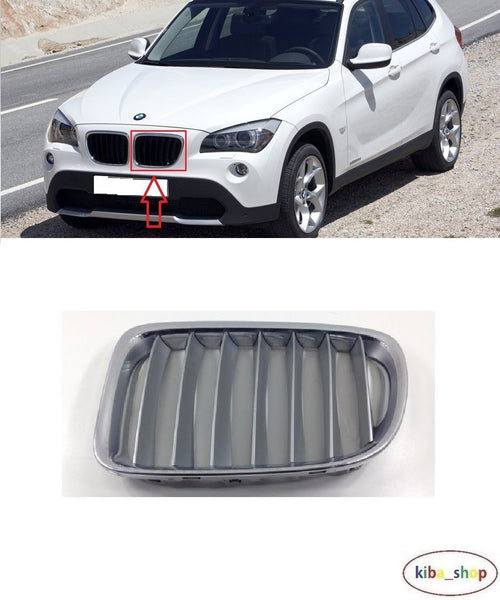 FOR BMW X1 E84 09-15 FRONT BUMPER UPPER RADIATOR GRILL LH PASSENGER