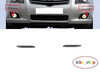 FOR TOYOTA AVENSIS 06-08 NEW FRONT BUMPER MOULDING PAIR LEFT+RIGHT