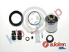 FRONT AXLE RIGHT OR LEFT BRAKE CALIPER REPAIR KIT FRONT L/R PISTON DIAMETER 57