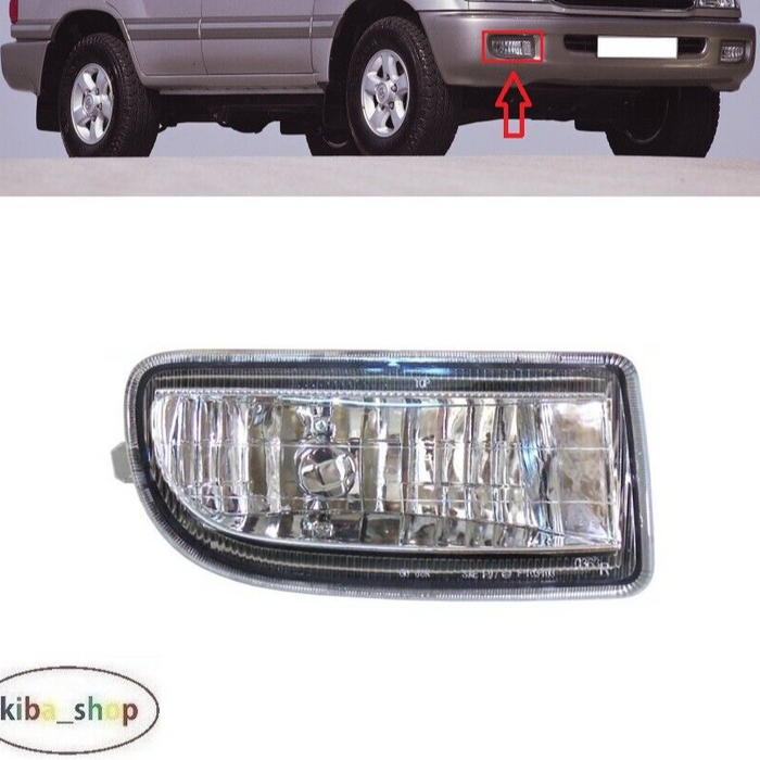 FOR TOYOTA LAND CRUISER 1998 - 2007 NEW FRONT FOG LIGHT LAMP RIGHT O/S DRIVER