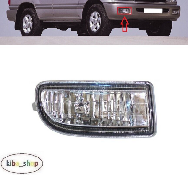 FOR TOYOTA LAND CRUISER 1998 - 2007 NEW FRONT FOG LIGHT LAMP RIGHT O/S DRIVER