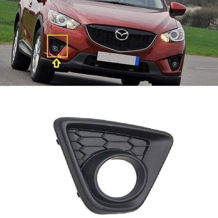 FOR MAZDA CX-5 12-17 FRONT BUMPER FOG LIGHT LAMP GRILL RH DRIVER