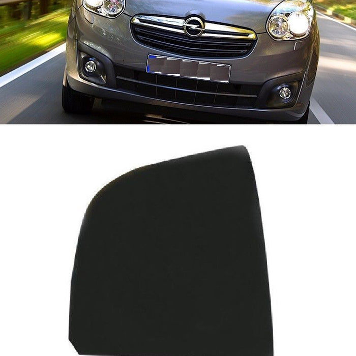 FOR VAUXHALL OPEL COMBO D 2012- NEW WING MIRROR COVER CAP BLACK RIGHT O/S DRIVER