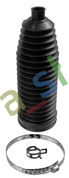 FRONT AXLE LEFT FRONT AXLE RIGHT LEFT OR RIGHT STEERING GEAR BOOT L/R