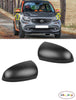 FOR SMART FORFOUR 2014-WING MIRRORS COVER CAP BLACK LH+ RH