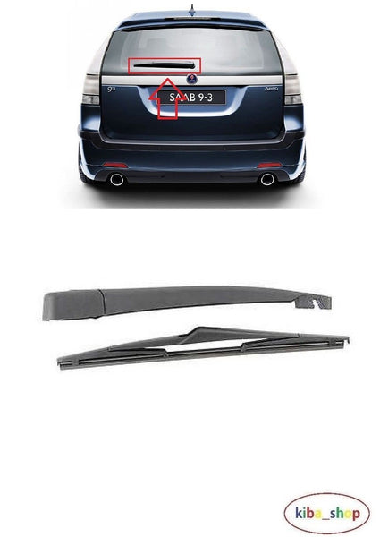 FOR SAAB 9-3 ESTATE 2007-WINDSCREEN  REAR WIPER ARM & BLADE 305MM