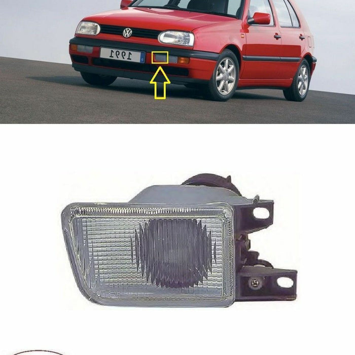 FOR VW GOLF MK3 II 3 92-98 FRONT FOG LIGHT LAMP LH PASSENGER