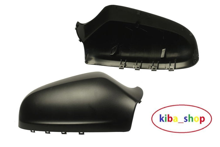 FOR VAUXHALL ASTRA H 04-08 RH DRIVER SIDE WING DOOR BLACK MIRROR COVER