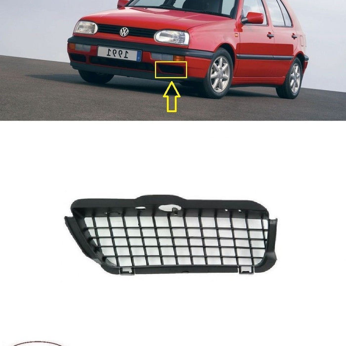 FOR VW GOLF MK3 III 92-98 FRONT BUMPER LOWER GRILL LH