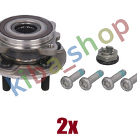 2x FRONT AXLE BOTH SIDES RIGHT OR LEFT WHEEL BEARING SET WITH HUB FRONT L/R