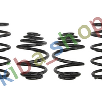 1x LOWERING SPRING PRO-KIT 4PCS 30MM / 30MM 820KG / 760KG FITS OPEL CORSA C