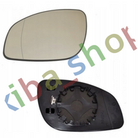 FOR VAUXHALL VECTRA C 01-05 LEFT SIDE WING MIRROR GLASS + BASE