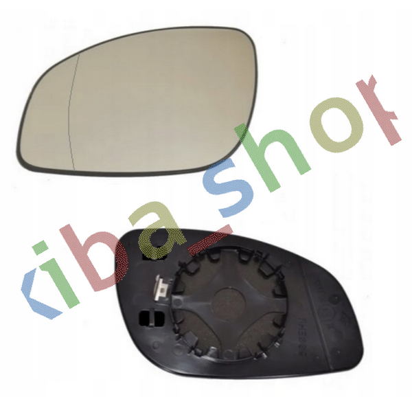 FOR VAUXHALL VECTRA C 01-05 LEFT SIDE WING MIRROR GLASS + BASE